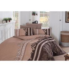 Постельное белье First Choice - Wals Brown, полуторный комплект